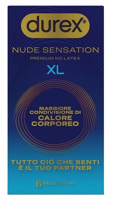 PRESERVATIVO DUREX NUDE SENSATION XL 6 PEZZI