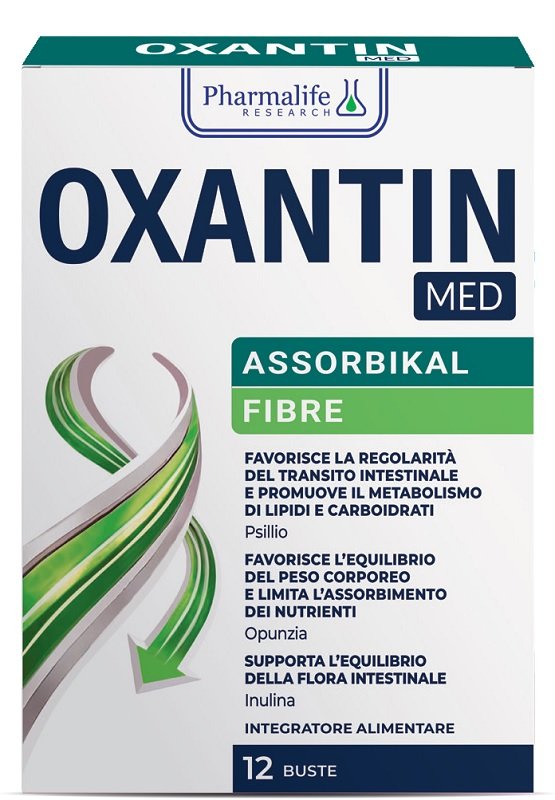 OXANTIN MED ASSORBIKAL FIBRE 12 BUSTINE