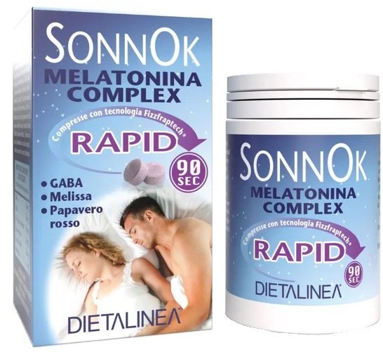 DIETALINEA SONNOK MELATONINA RAPID 60 COMPRESSE