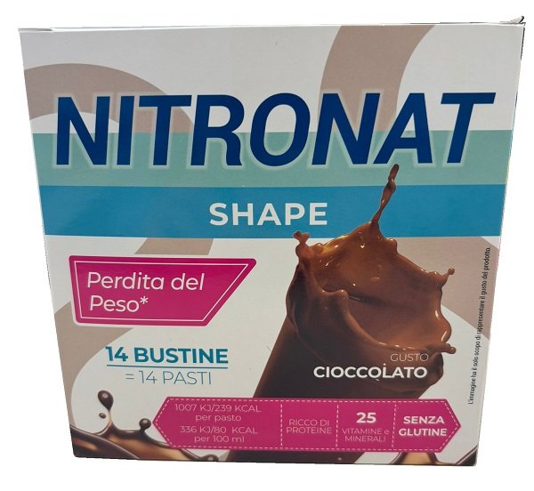 NITRONAT SHAPE CIOCCOLATO 14 BUSTINE