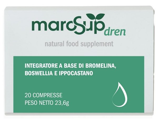 MAROSUP DREN 20 COMPRESSE
