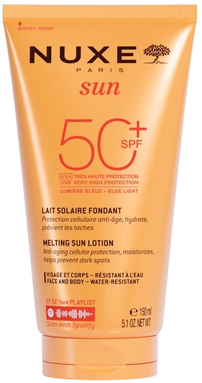 NUXE SUN LATTE SOLARE ANTI-ETA%27 VISO&CORPO SPF50+ 150 ML