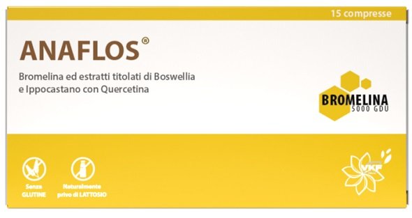 ANAFLOS 15 COMPRESSE