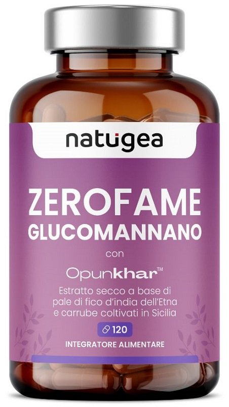 NATUGEA GLUCOMANNANO ZEROFAME 120 COMPRESSE