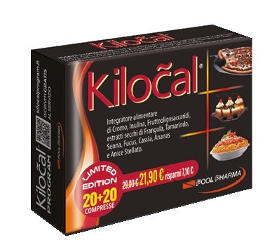 KILOCAL 20 COMPRESSE + 20 COMPRESSE