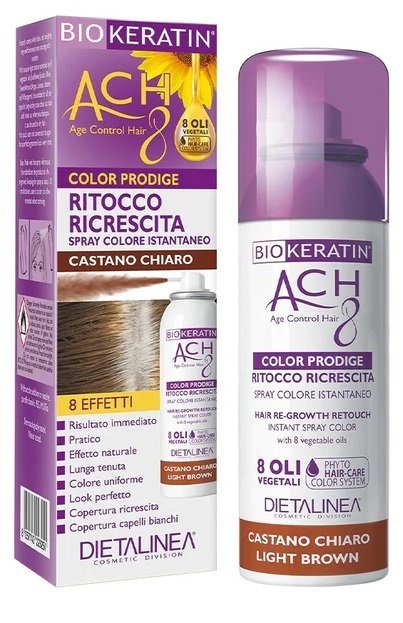 BIOKERATIN ACH8 PRODIGE RITOCCO RICRESCITA CASTANO CHIARO 75 ML DIETALINEA