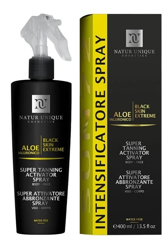 NATUR UNIQUE SUPER ATTIVATORE SPRAY BLACK SKIN EXTREME 400 ML