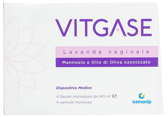 VITGASE LAVANDA VAGINALE 4 FLACONI 140 ML