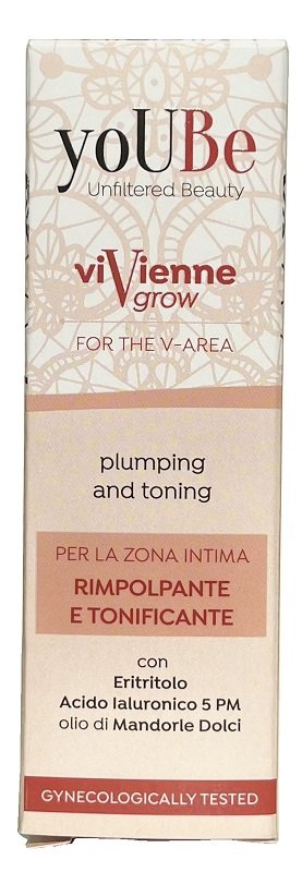 YOUBE COSMETICS VIVIENNE GROW TRATTAMENTO RIMPOLPANTE PER LA ZONA INTIMA 30 ML