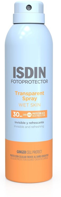 TRANSPARENT SPRAY WET SKIN SPF30 250 ML
