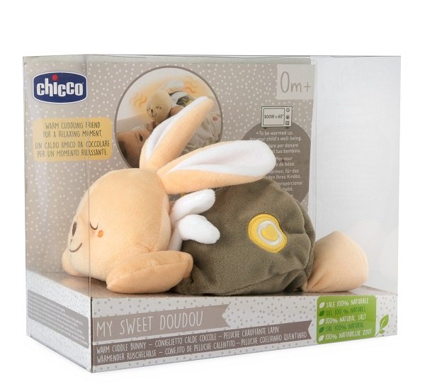 CHICCO GIOCO MY SWEET DOUDOU WARM HEART BUNNY PLUSH