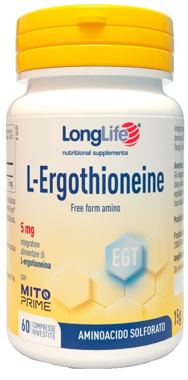 LONGLIFE L-ERGOTHIONEINE 60 COMPRESSE