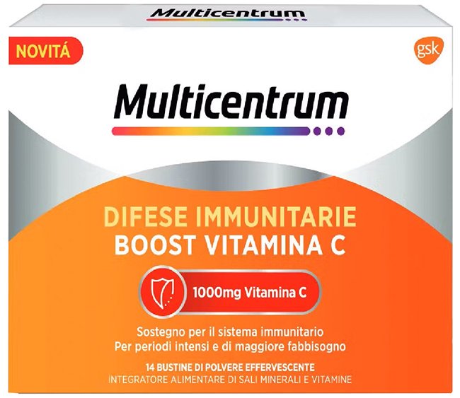 MULTICENTRUM DIFESE IMMUNITARIE BOOST VITAMINA C 28 BUSTINE