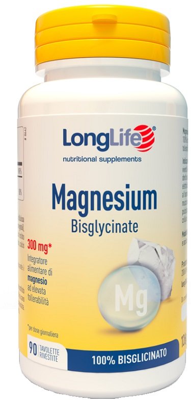 LONGLIFE MAGNESIUM BISGLYCINATE 90 TAVOLETTE