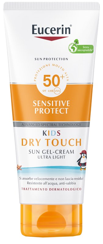 EUCERIN KIDS DRY TOUCH GEL CREAM SPF50+ 200 ML