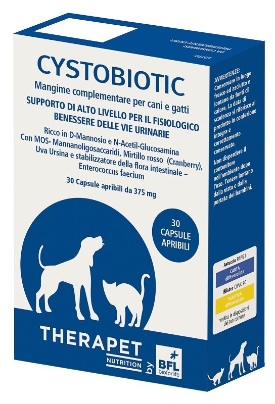 CYSTOBIOTIC THERAPET 30 CAPSULE