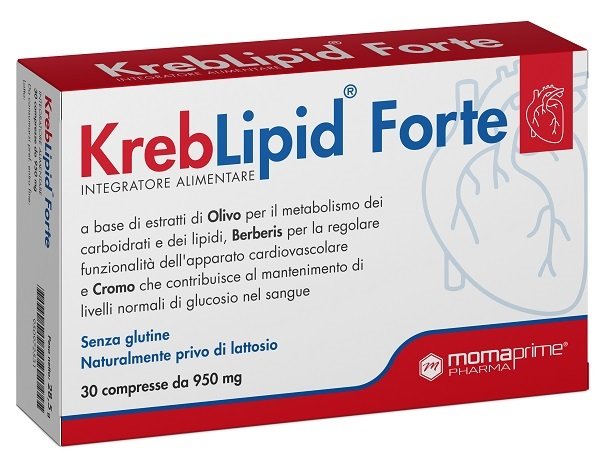 KREBLIPID FORTE 30 COMPRESSE 950 MG