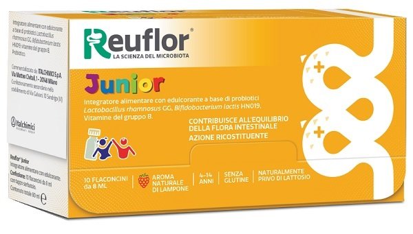 REUFLOR JUNIOR 10 FLACONCINI 8 ML