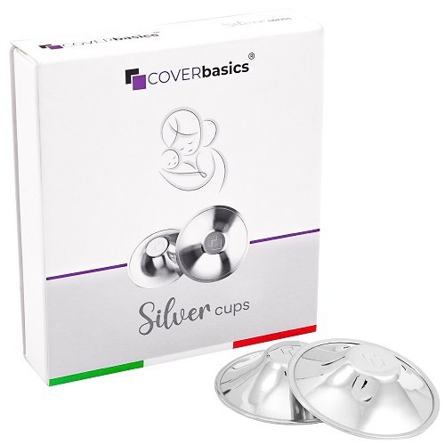 PARACAPEZZOLI IN ARGENTO COVERBASICS SILVER CUPS UNI 2 PEZZI
