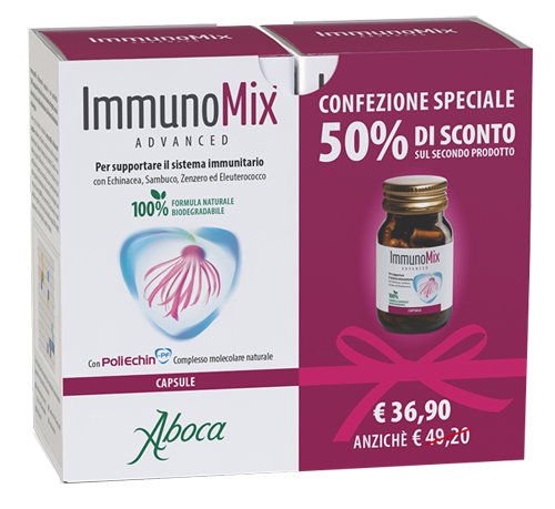 IMMUNOMIX ADVANCED 50 CAPSULE RM CONFEZIONE SPECIALE 2 PEZZI