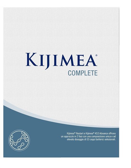 KIJIMEA COMPLETE KIJIMEA RESTART 27 CAPSULE DA 0,29 G + KIJIMEA 53 ADVANCE 84 CAPSULE DA 0,26 G