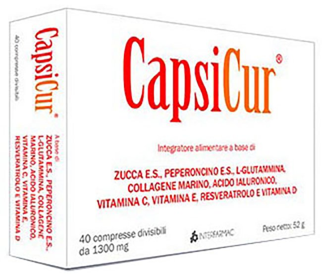 CAPSICUR 40 COMPRESSE