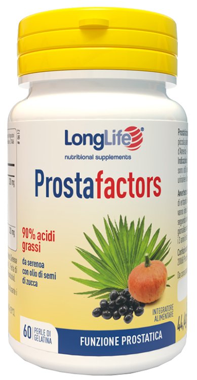 LONGLIFE PROSTAFACTORS 60 PERLE DI GELATINA