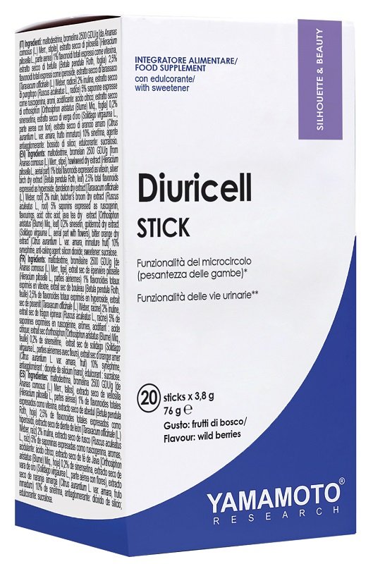 DIURICELL STICK FRUTTI DI BOSCO 20 BUSTINE X 3,8 G