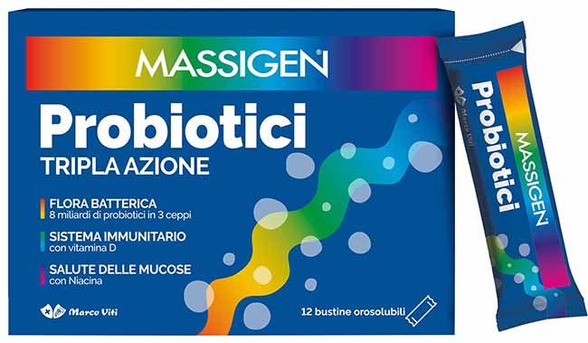 MASSIGEN PROBIOTICI 12 STICKPACK
