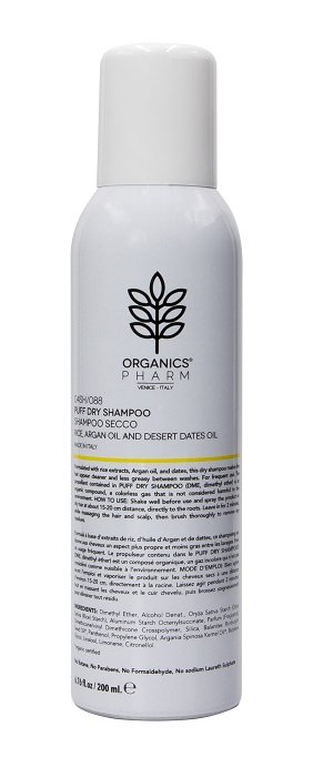 ORGANICS PHARM PUFF DRY SHAMPOO 200 ML