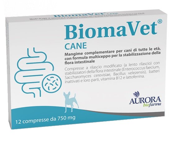 BIOMAVET CANE 750MG 12 COMPRESSE