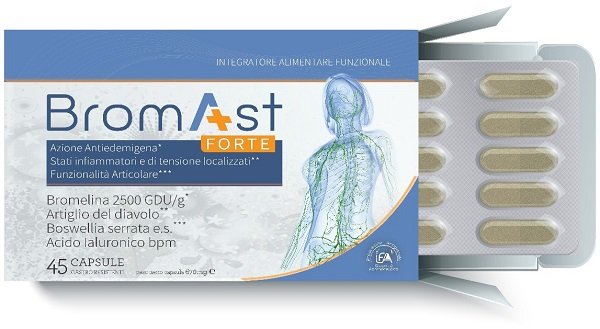 BROMAST FORTE 45 CAPSULE GASTRORESISTENTI 670 MG