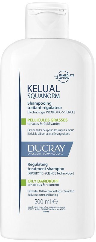 KELUAL SQUANORM SHAMPOO ANTI FORFORA GRASSA 200 ML
