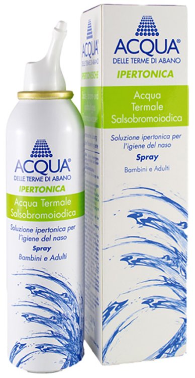 ACQUA DELLE TERME DI ABANO IPERTONICA SPRAY IRRIGAZIONE NASALE 125 ML