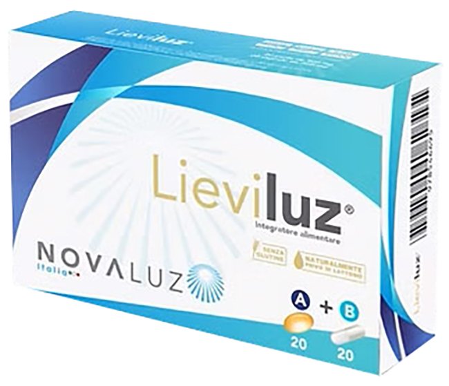 LIEVILUZ 20 PERLE 480MG + 20 CAPSULE 350MG