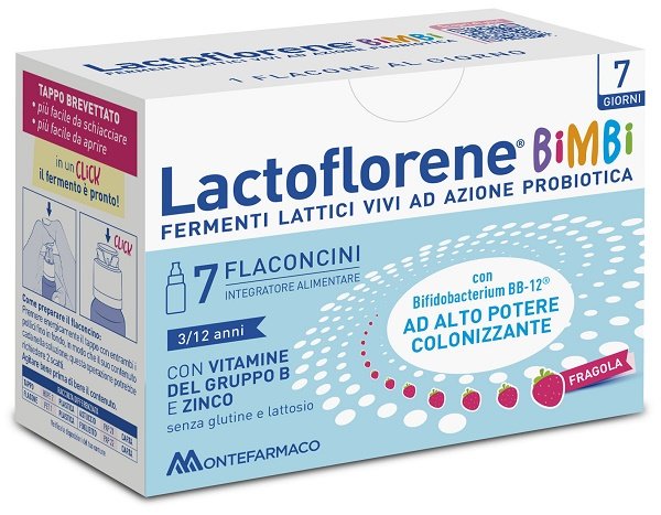 LACTOFLORENE BIMBI 7 FLACONCINI 10 ML
