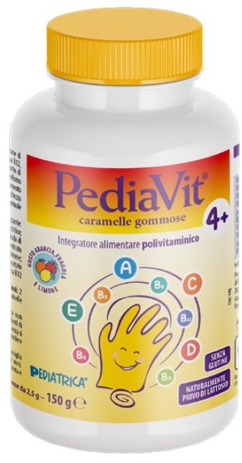 PEDIAVIT CARAMELLE GOMMOSE 60 PEZZI DA 2,5 G NUOVA FORMULAZIONE