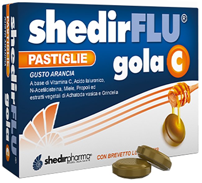 SHEDIRFLU GOLA C ARANCIA 36 PASTIGLIE
