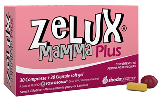 ZELUX MAMMA PLUS 30 COMPRESSE + 30 CAPSULE SOFT GEL