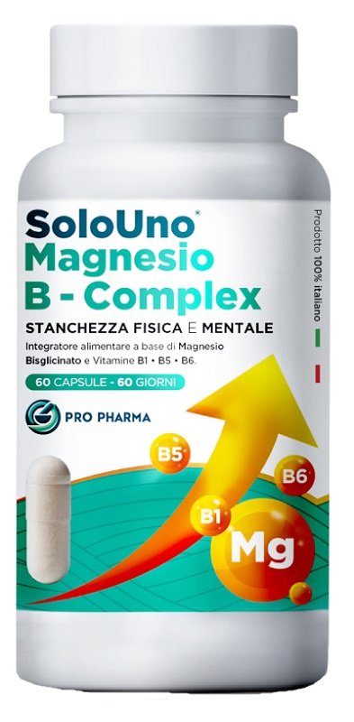 PRO PHARMA SOLOUNO MAGNESIO B-COMPLEX 60 CAPSULE