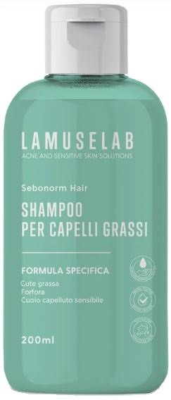LAMUSELAB SEBONORM HAIR SHAMPOO PER CAPELLI GRASSI 200 ML