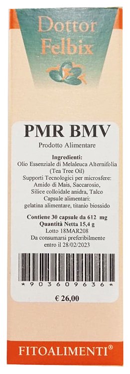 PMR BMV 30 OPERCOLI 17 G