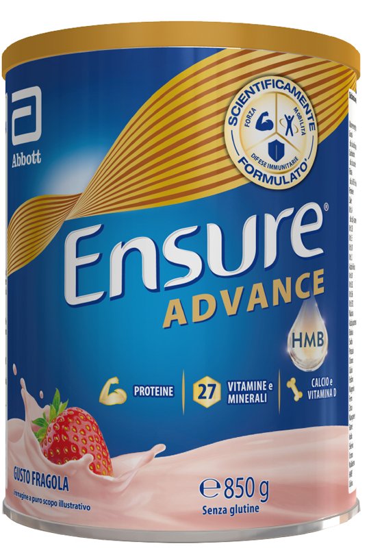 ENSURE ADVANCE FRAGOLA 850 G