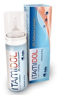 ITAMIDOL 3% SCHIUMA CUTANEA 3% SCHIUMA CUTANEA CONTENITORE SOTTO PRESSIONE 50 G
