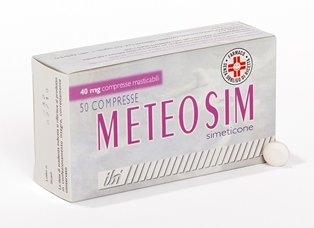 METEOSIM 40 MG COMPRESSE MASTICABILI 40 MG COMPRESSE MASTICABILI 50 COMPRESSE