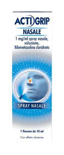 ACTIFED DECONGESTIONANTE 1 MG/ML SPRAY NASALE, SOLUZIONE 1 MG/ML SPRAY NASALE, SOLUZIONE 1 FLACONE HDPE DA 10 ML