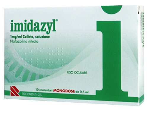 IMIDAZYL 1 MG/ML COLLIRIO, SOLUZIONE 1 MG/ML COLLIRIO SOLUZIONE 10 CONTENITORI MONODOSE 0,5 ML