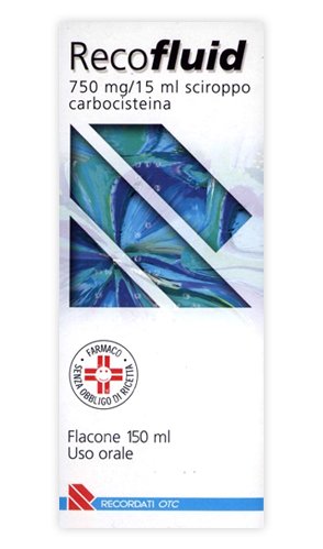 RECOFLUID 750 MG/15 ML SCIROPPO 750 MG/15 ML SCIROPPO FLACONE 150 ML