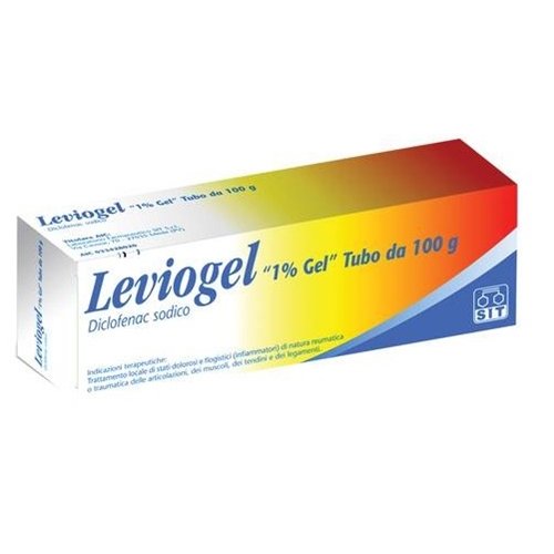 LEVIOGEL 10 MG/G GEL 1% GEL TUBO 100 G