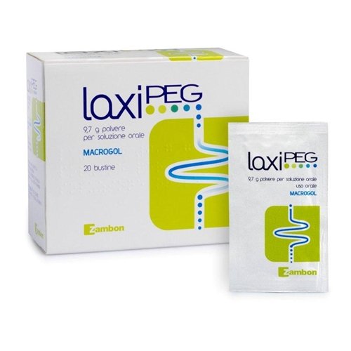 LAXIPEG 9,7 G POLVERE PER SOLUZIONE ORALE 9,7 G POLVERE PER SOLUZIONE ORALE 20 BUSTINE DA 10 G